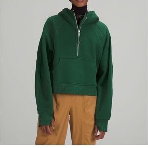 Scuba Oversized half zip hoodie
